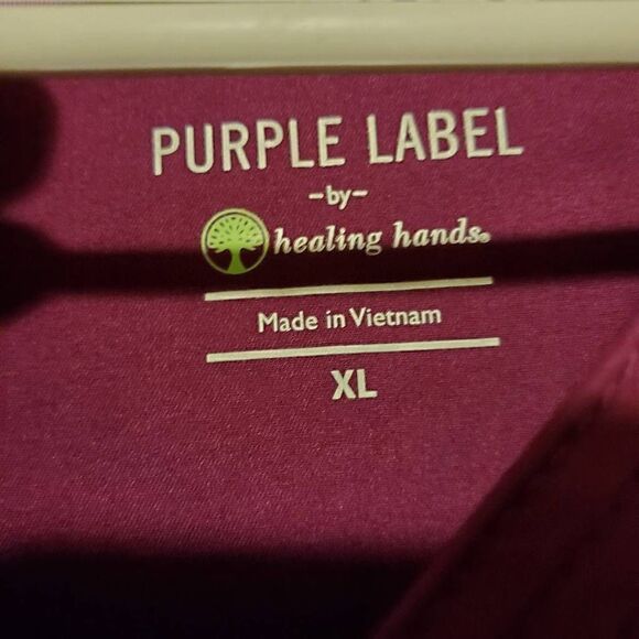 NWT The Purple Label Jane Top Scrubs Size XL - Picture 3 of 7